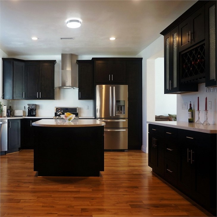 Small Kitchen Espresso Cabinets Small Kitchen Espresso Cabinets