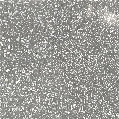 Máy tính để bàn tổ ong nhôm composite màu đen Terrazzo